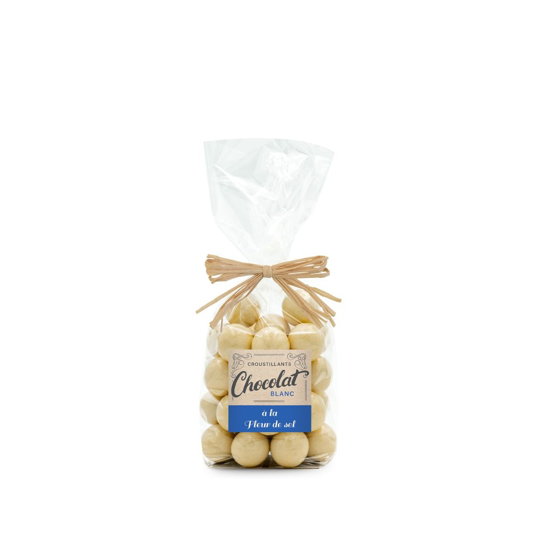 Achat Sachet croustillants chocolat blanc et fleur de sel en ligne 1 