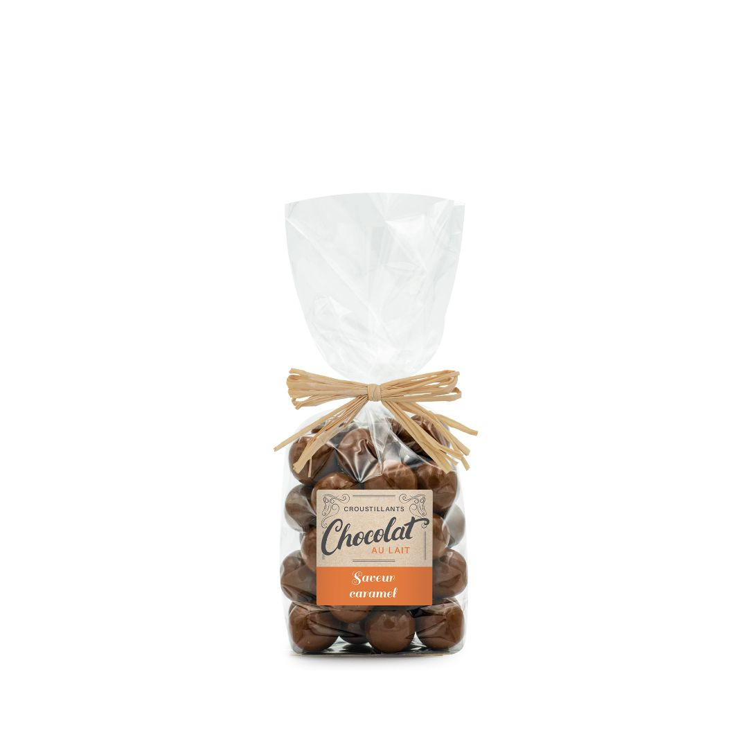 Achat Sachet croustillants chocolat au lait caramel en ligne 1 