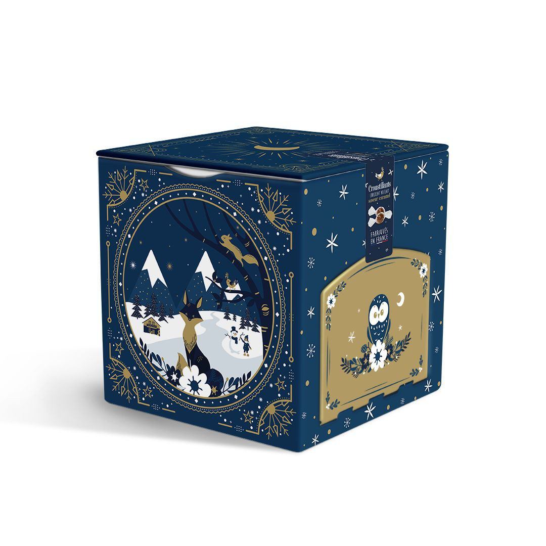 Achat Boîte distributrice Chouette nuit d'hiver croustillants lait caramel en ligne 1 