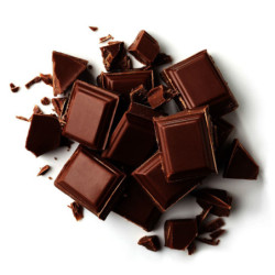 Tablette Mont-Saint-Michel carte postale chocolat noir pointe de sel 70% de cacao