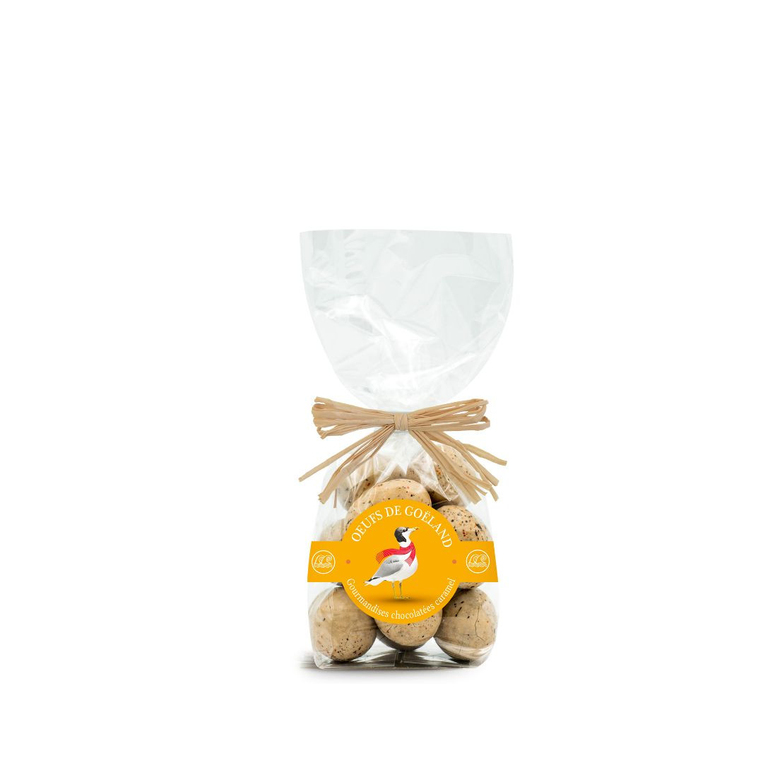 Achat Sachet oeufs de goéland gourmandises chocolatées saveur caramel en ligne 1 