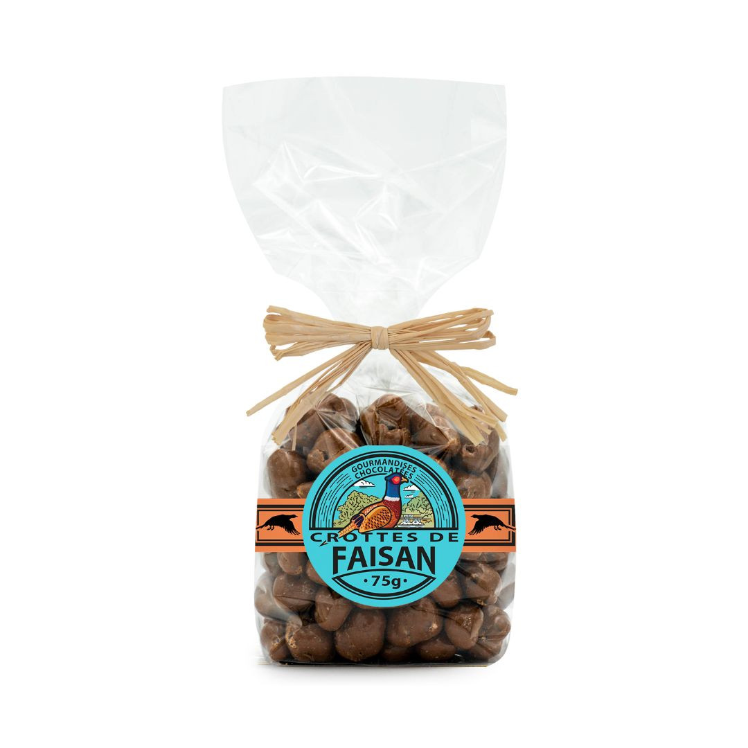 Achat Sachet crottes de faisan gourmandises chocolatées animaux de la forêt en ligne 1 