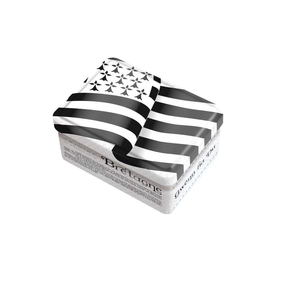 Achat Boîte sucrette drapeau breton grandes galettes bretonnes en ligne 1 
