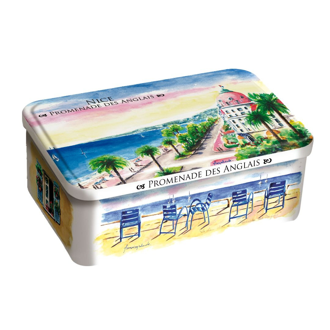 Achat Boîte sucre Nice promenade des Anglais canistrelli citron en ligne 1 