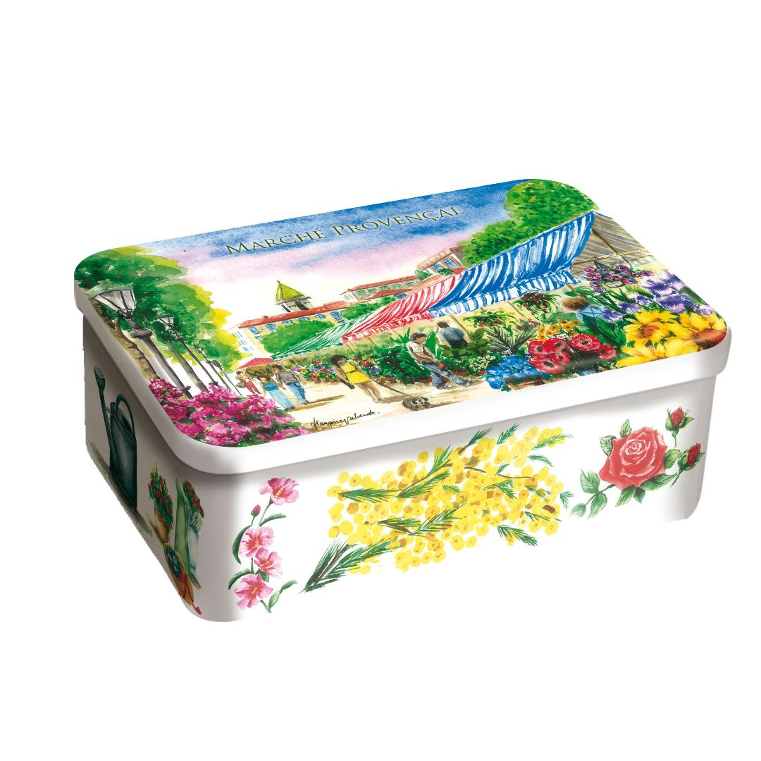 Achat Boîte sucre marché provençal canistrelli citron en ligne 1 