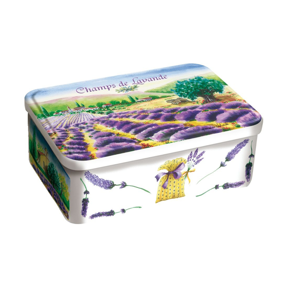 Achat Boîte sucre champs de lavande canistrelli citron en ligne 1 