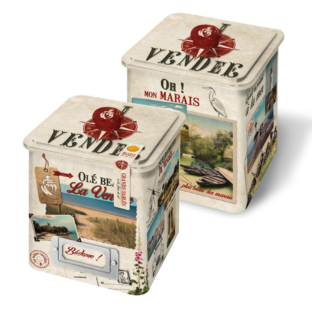 Achat Boîte collector Vendée vintage grandes galettes en ligne 1 