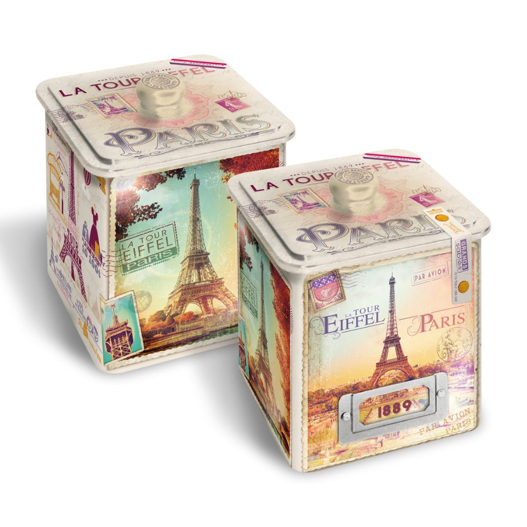 Achat Boîte collector Paris vintage grandes galettes en ligne 1 