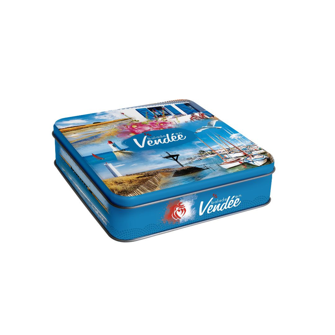 Achat Boîte carrée multivues Vendée galettes vendéennes en ligne 1 