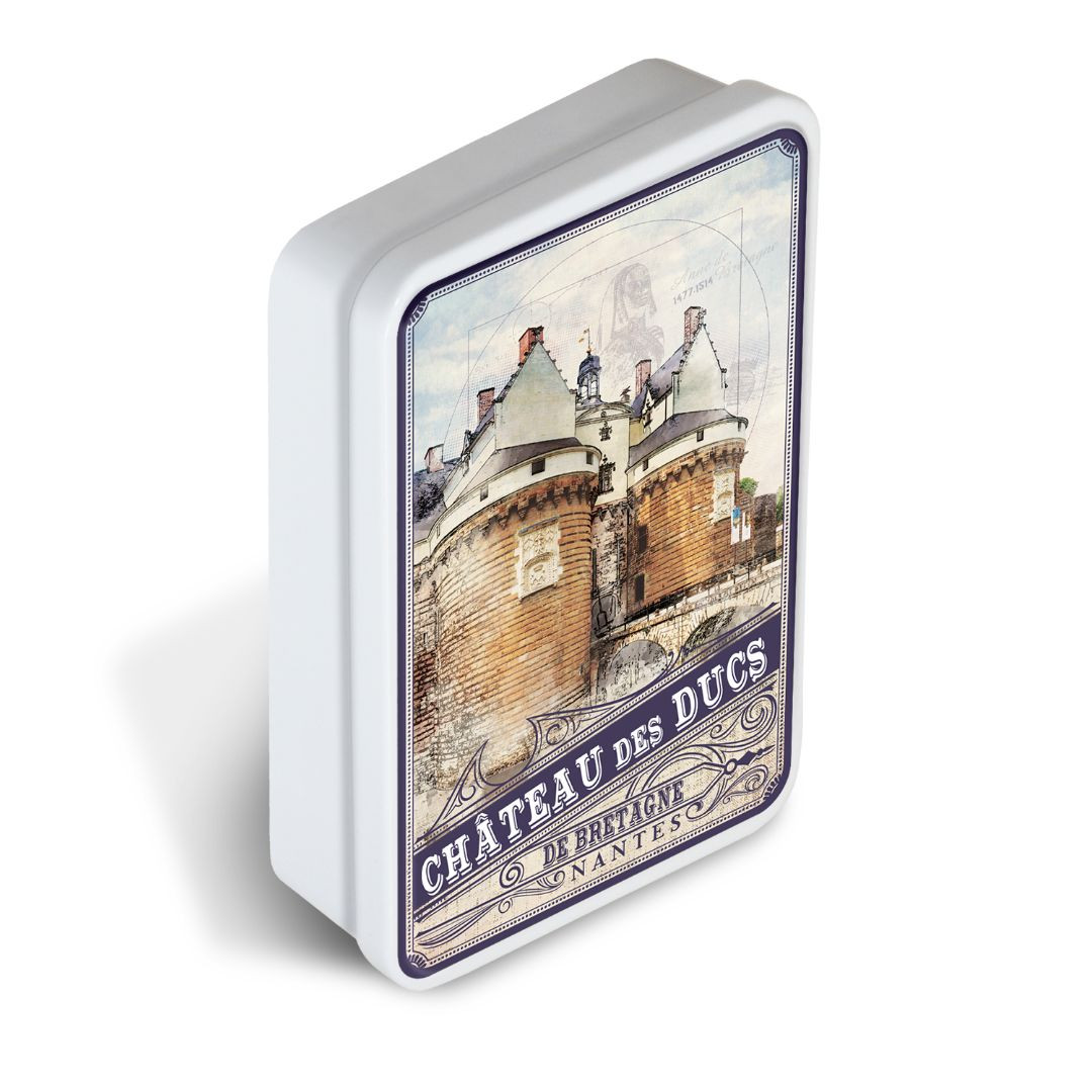 Achat Boîte plate Nantes vintage château des ducs grandes galettes en ligne 1 
