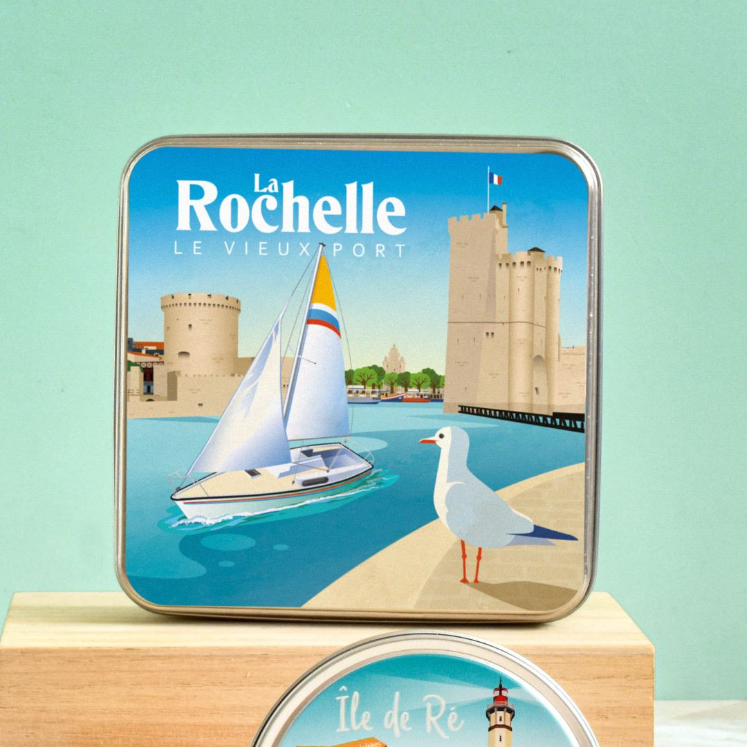 Achat Boîte carrée La Rochelle galettes charentaises en ligne 3 