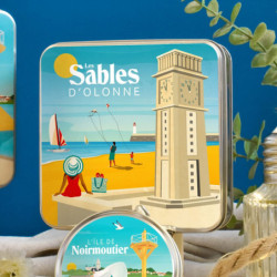 Boîte carrée Les Sables d'Olonne galettes vendéennes