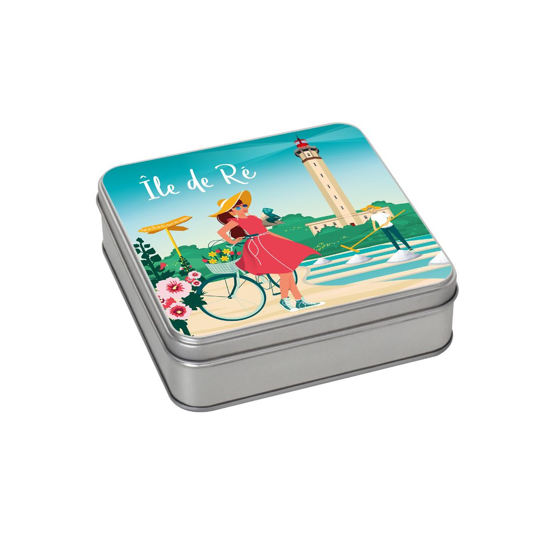 Achat Boîte carrée île de Ré galettes charentaises en ligne 1 