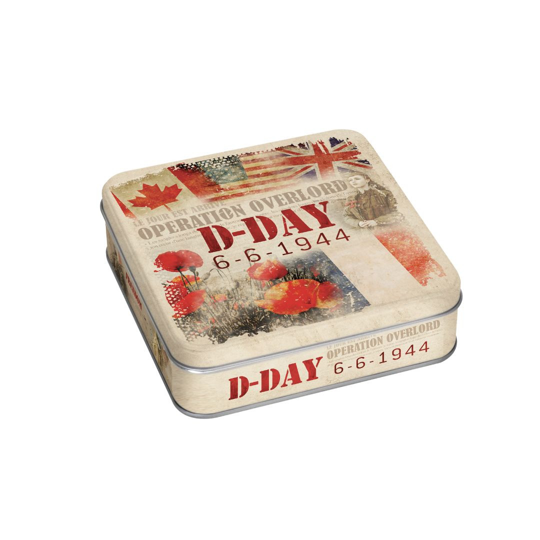 Achat Boîte carrée collector D-DAY sablés normands en ligne 1 
