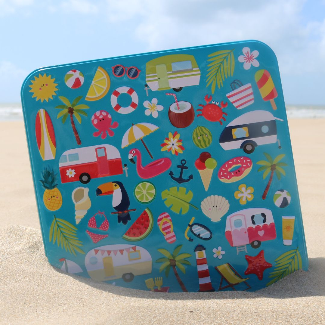 Achat Boîte carrée summer Lali galettes pur beurre en ligne 3 