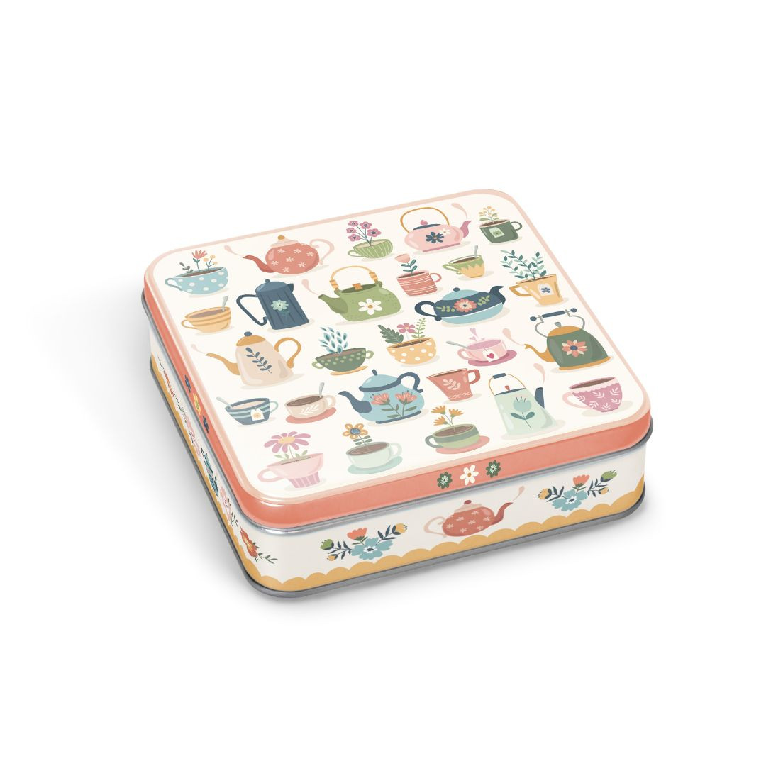 Achat Boîte carrée théières Lali galettes pur beurre en ligne 1 