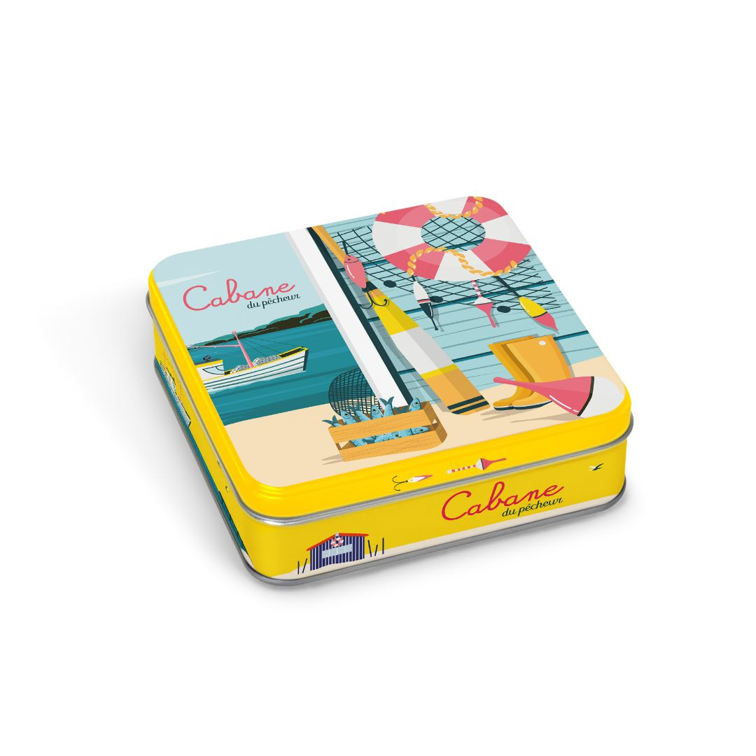 Achat Boîte carrée cabane du pêcheur galettes pur beurre en ligne 1 