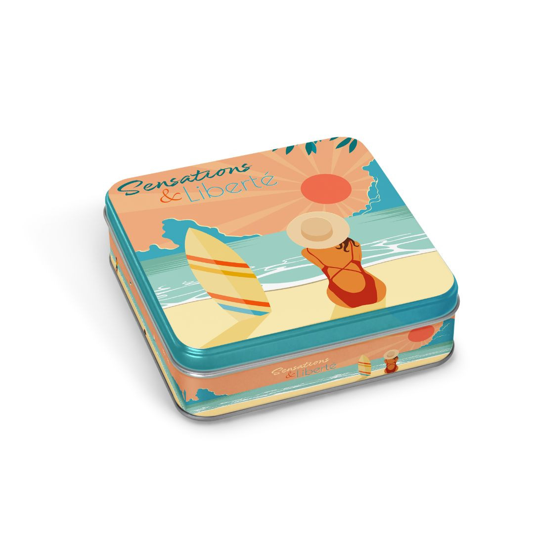 Achat Boîte carrée surfeuse galettes pur beurre en ligne 1 
