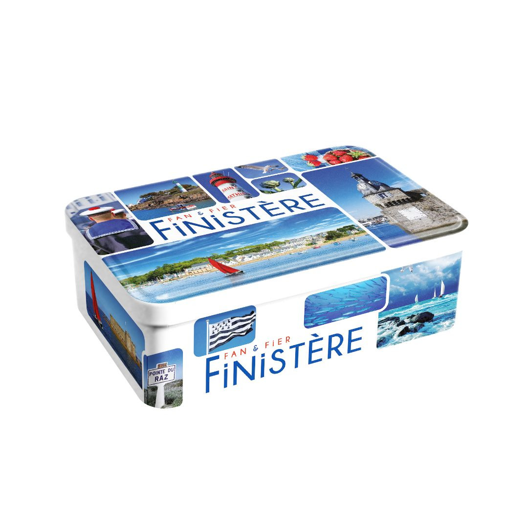 Achat Boîte sucre fan et fier Finistère Bretagne assortiment palets et galettes en ligne 1 