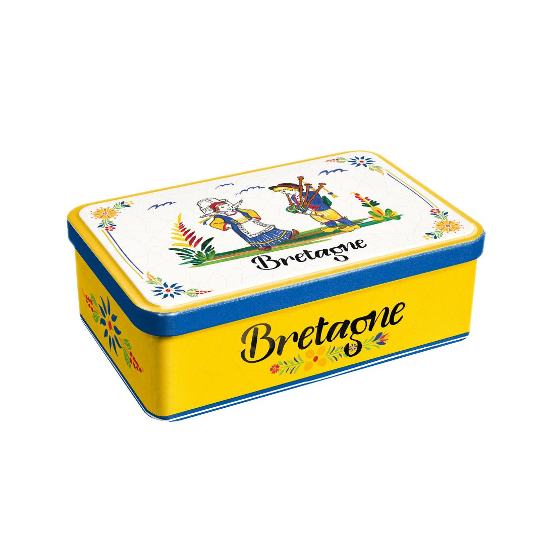 Achat Boîte sucre faïence assortiment breton palets et galettes en ligne 1 