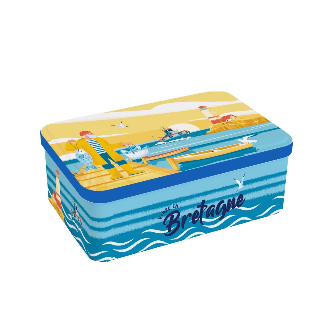 Achat Boîte sucre port de pêche assortiment breton palets et galettes en ligne 1 