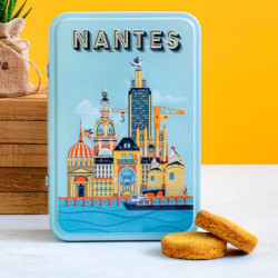 Boîte sucre tour à Nantes assortiment palets et galettes