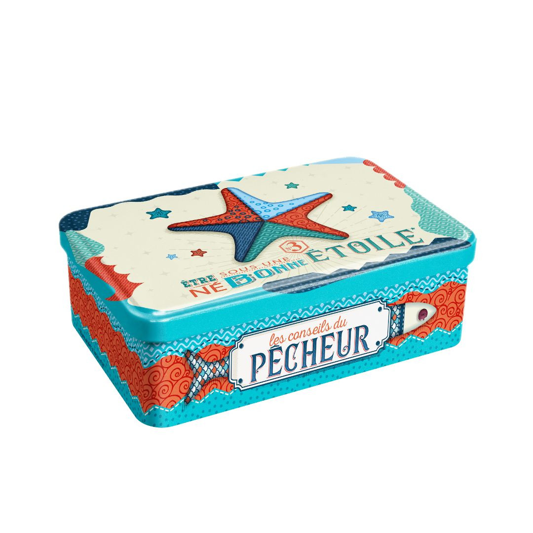 Achat Boîte sucre étoile de mer patchwork assortiment palets et galettes en ligne 1 