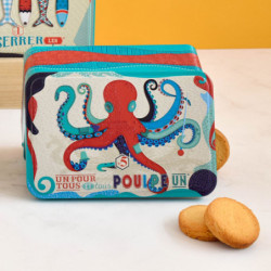 Boîte sucre poulpe patchwork assortiment palets et galettes