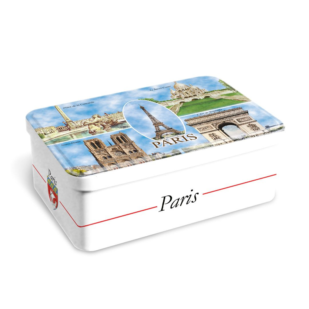 Achat Boîte sucre Paris 5 vues assortiment palets et galettes en ligne 1 