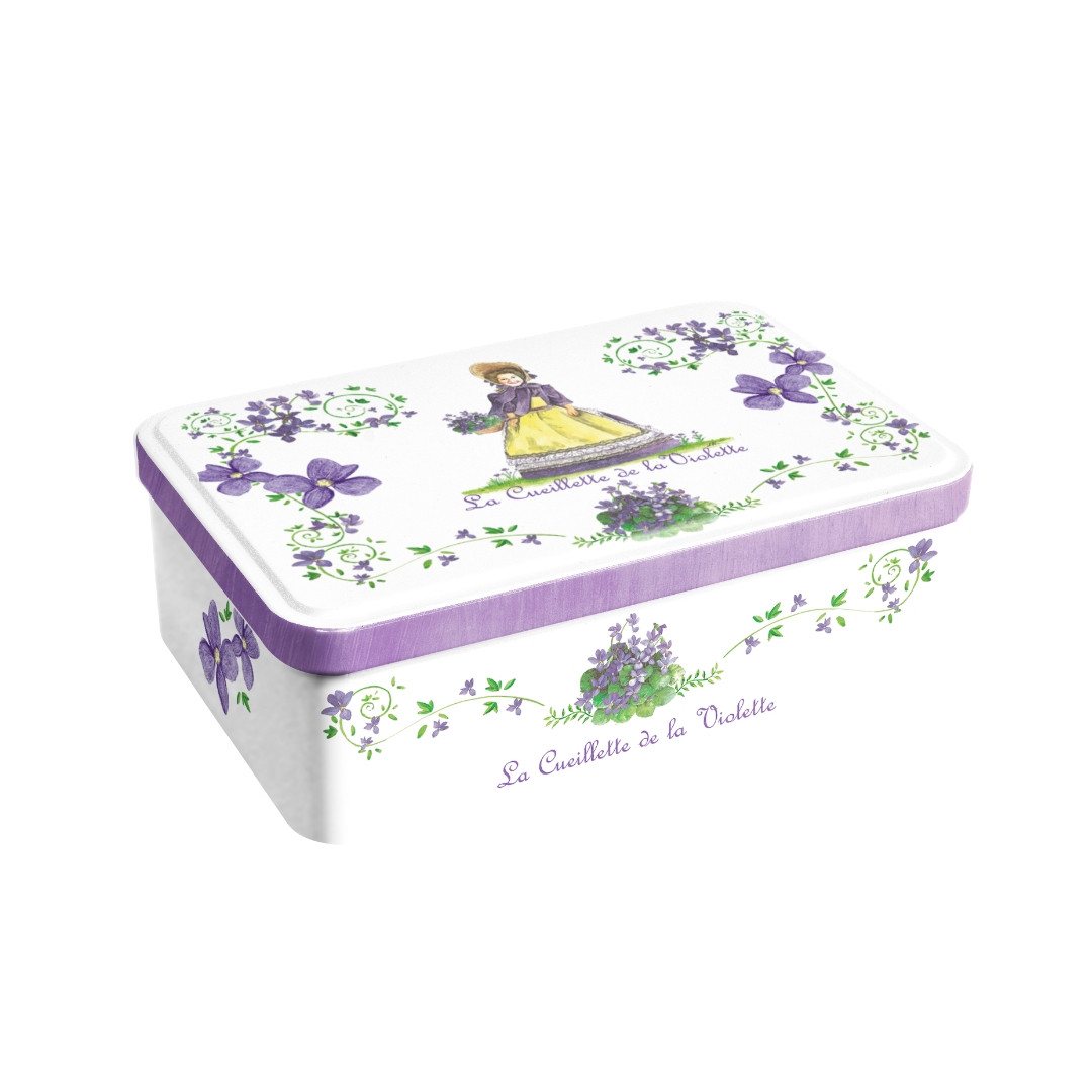 Achat Boîte sucre cueillette de la violette assortiment palets et galettes en ligne 1 