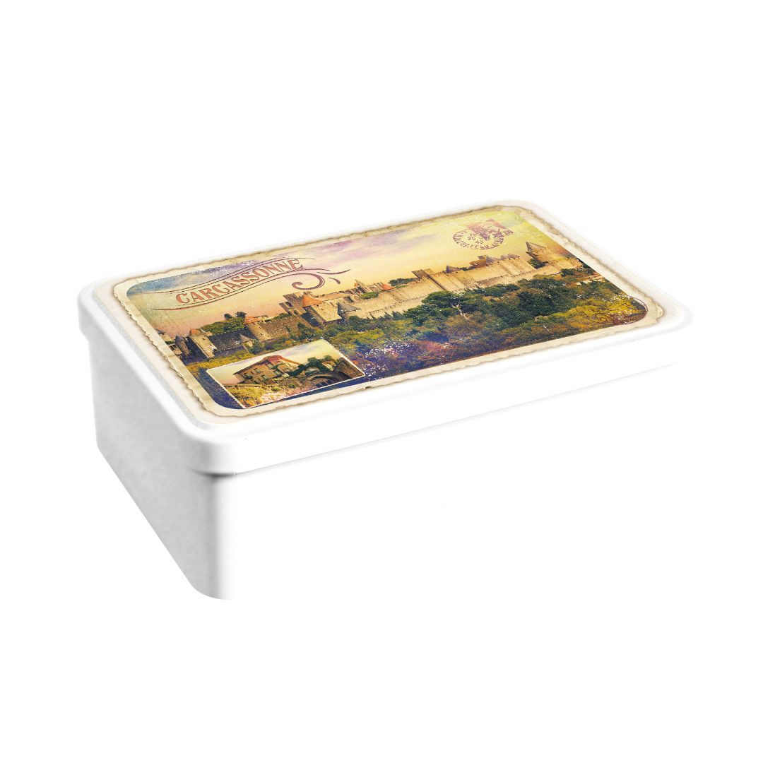 Achat Boîte sucre Carcassonne vintage assortiment palets et galettes en ligne 1 