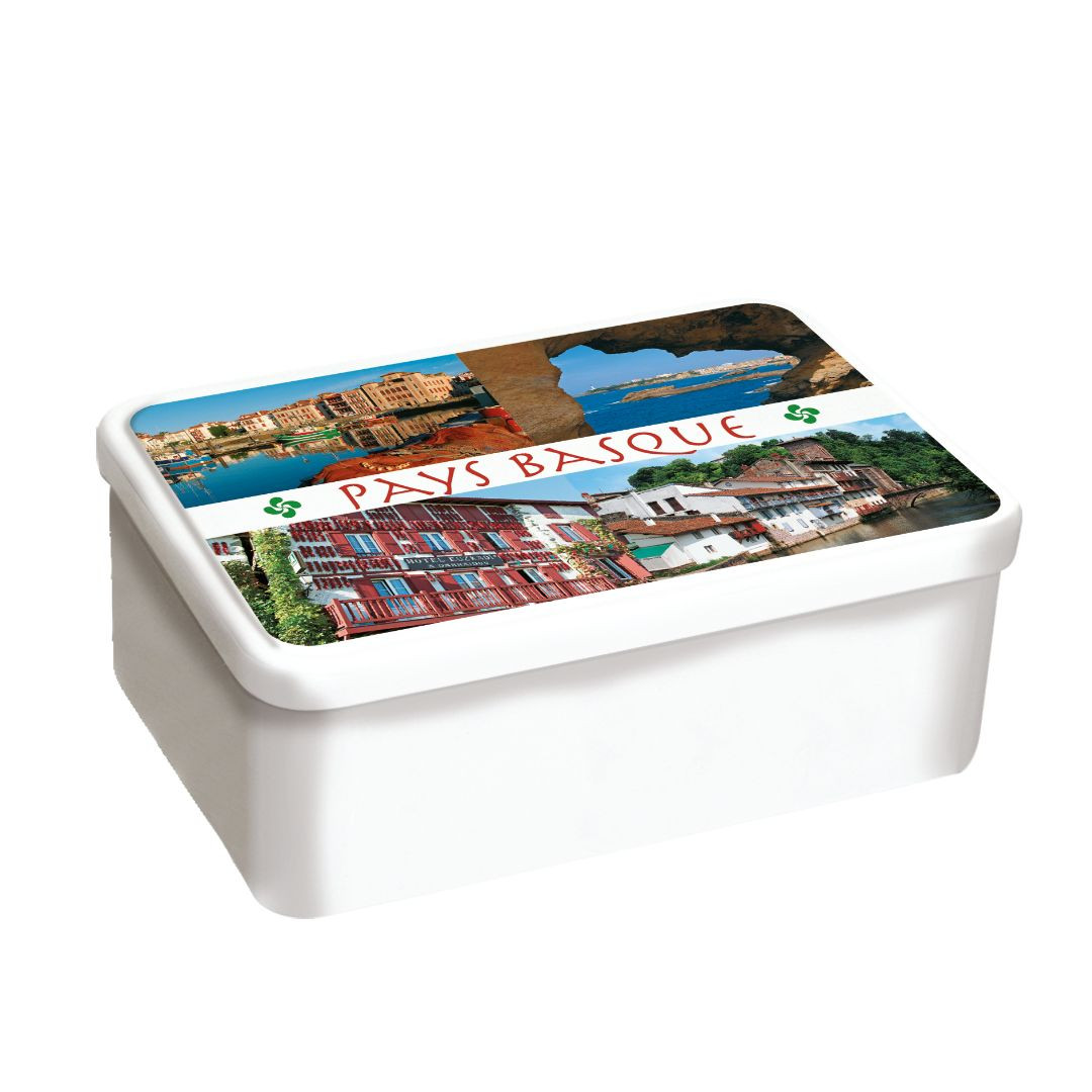 Achat Boîte sucre multivues Pays Basque croix assortiment palets et galettes en ligne 1 
