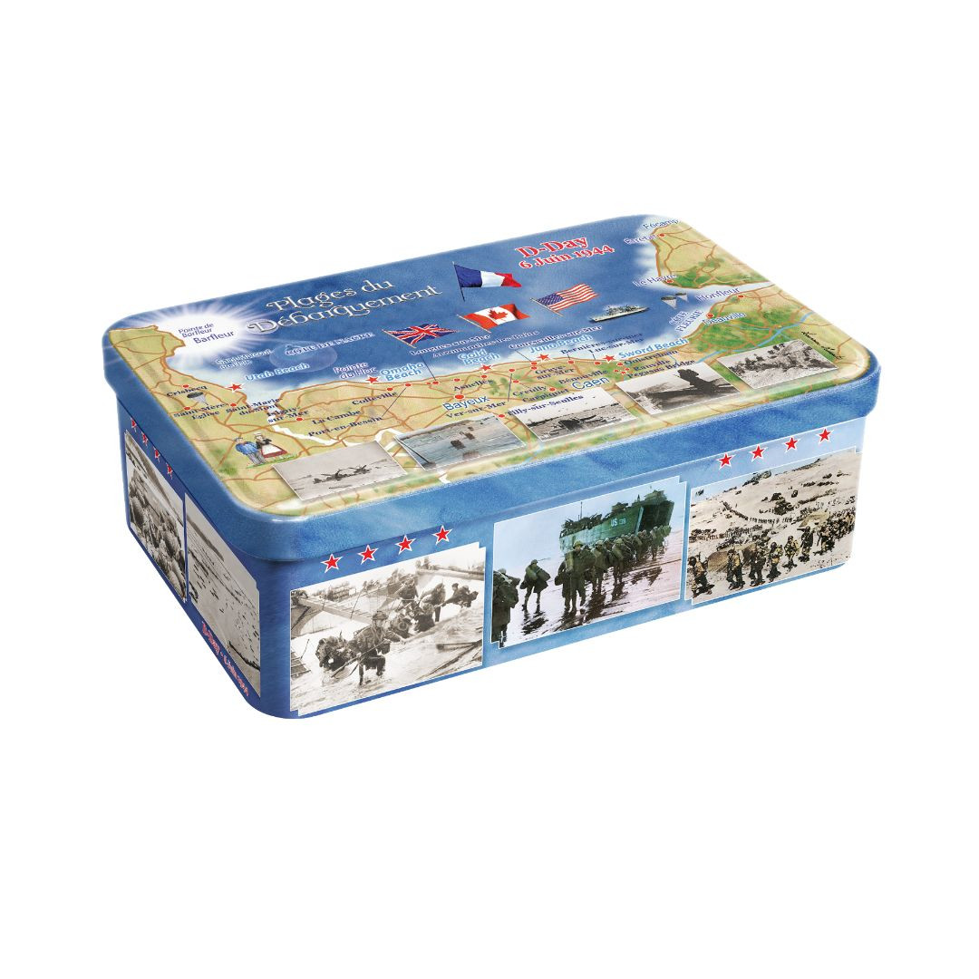 Achat Boîte sucre les plages du débarquement sablés normands en ligne 1 