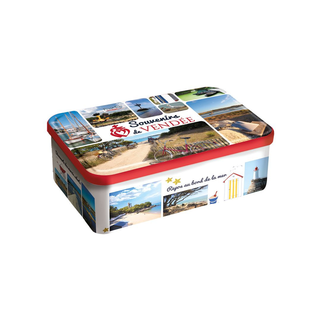 Achat Boîte sucre souvenirs de Vendée galettes vendéennes en ligne 1 