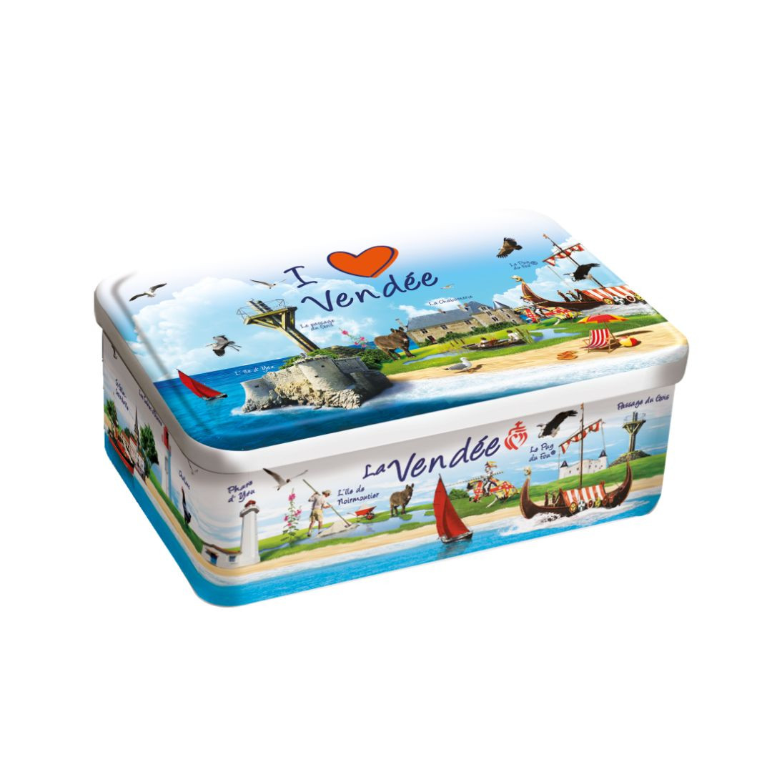 Achat Boîte sucre I love Vendée galettes vendéennes en ligne 1 