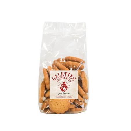 Sachet Vendée vintage galettes vendéennes pur beurre