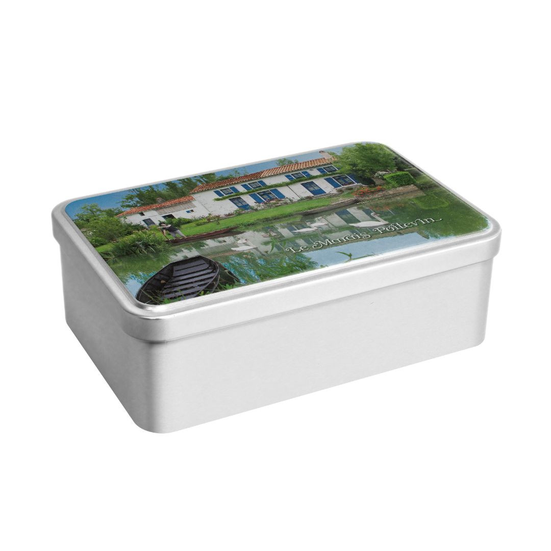 Achat Boîte sucre Maison bleue galettes charentaises en ligne 1 