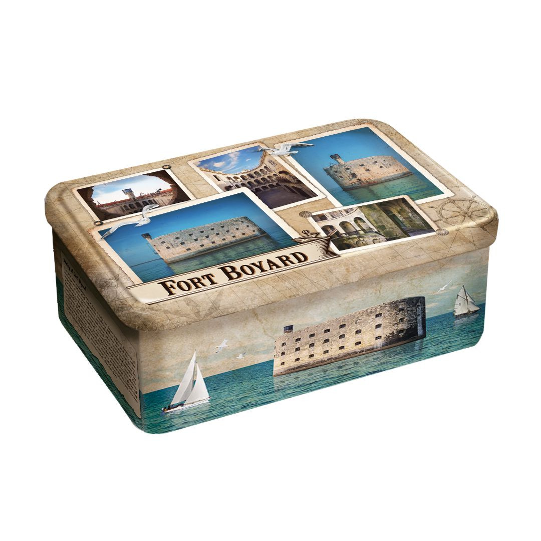 Achat Boîte sucre Fort Boyard parchemin parchemin galettes charentaises en ligne 1 