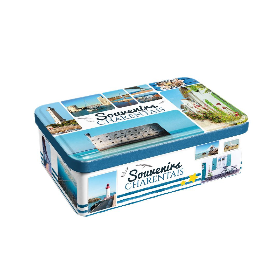 Achat Boîte sucre souvenirs Charentais galettes charentaises en ligne 1 