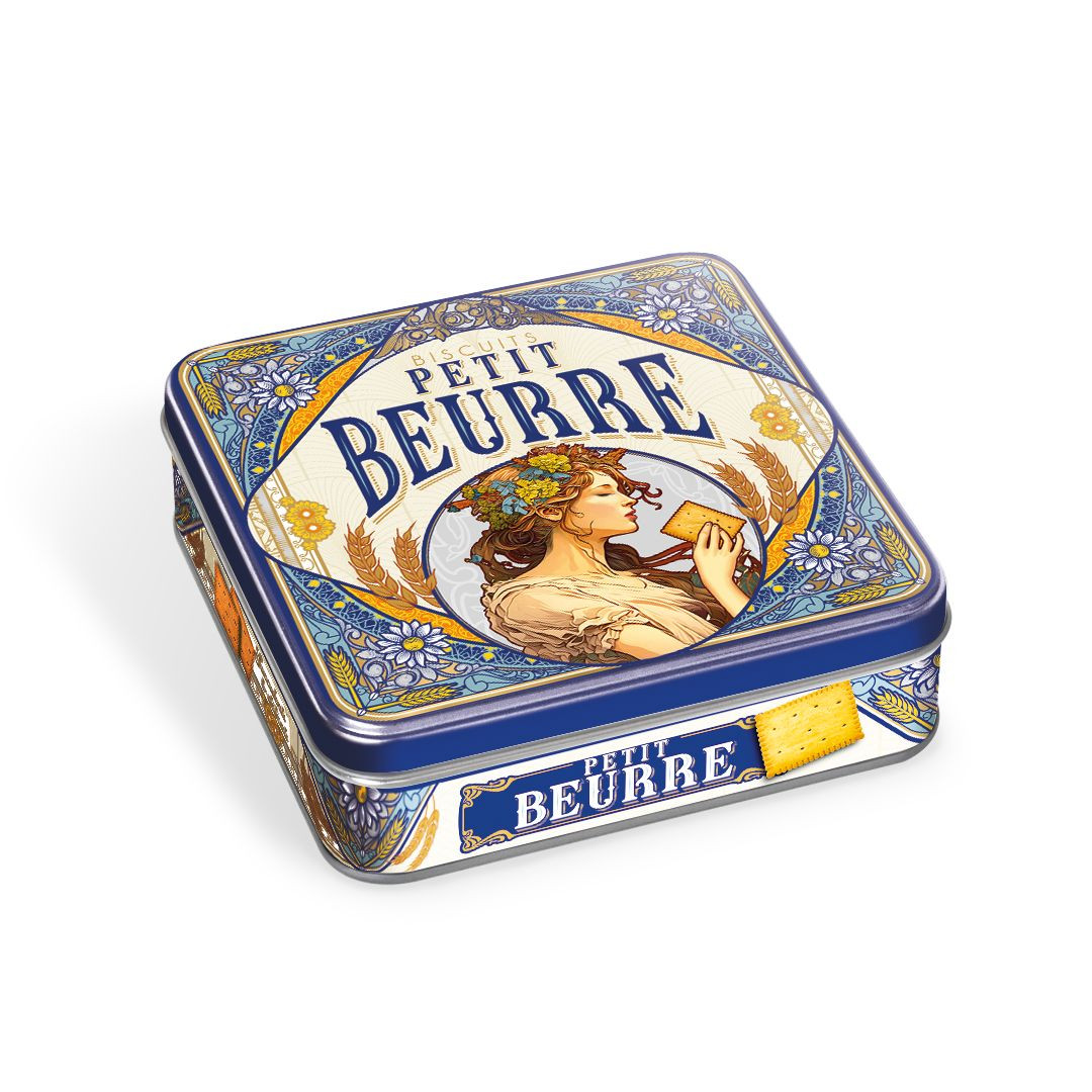 Achat Boîte carrée petit beurre Les délices de la belle époque en ligne 1 