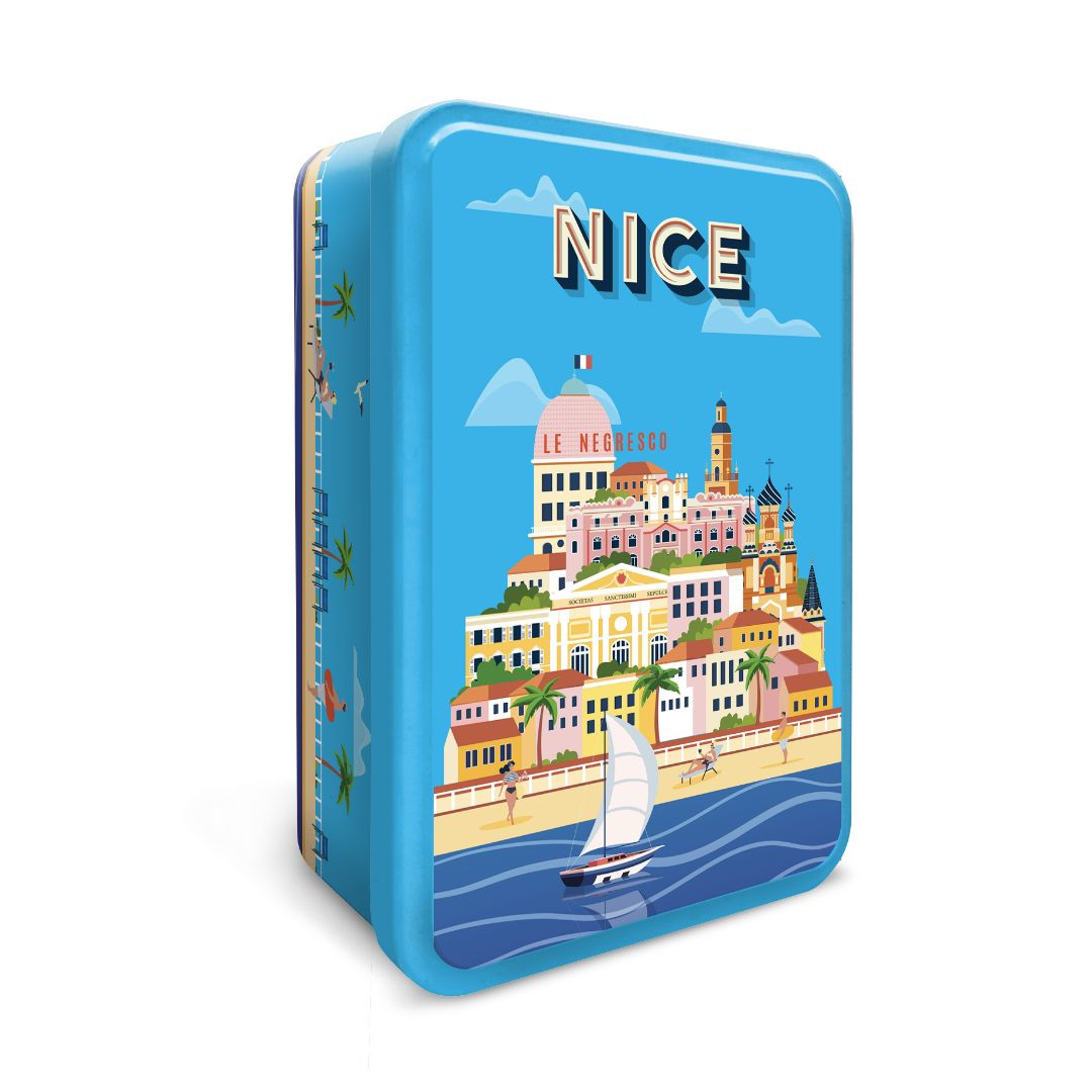 Achat Boîte sucre tour à Nice canistrelli citron en ligne 1 