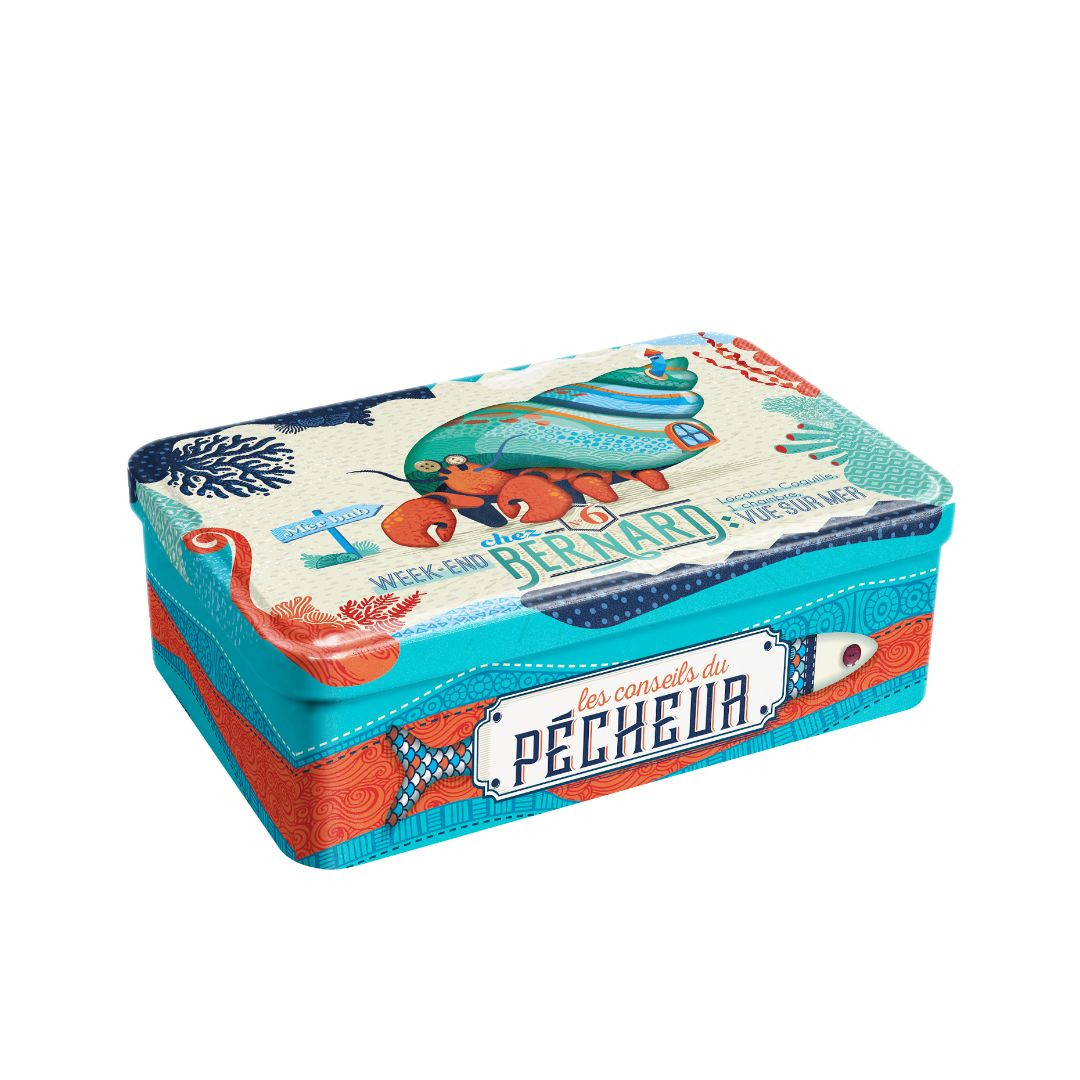 Achat Boîte sucre bernard l'hermite patchwork assortiment palets et galettes en ligne 1 