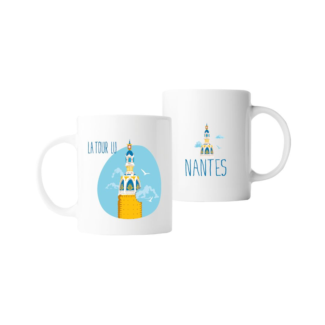 Achat Mug vide Nantes petit beurre tour LU en ligne 1 