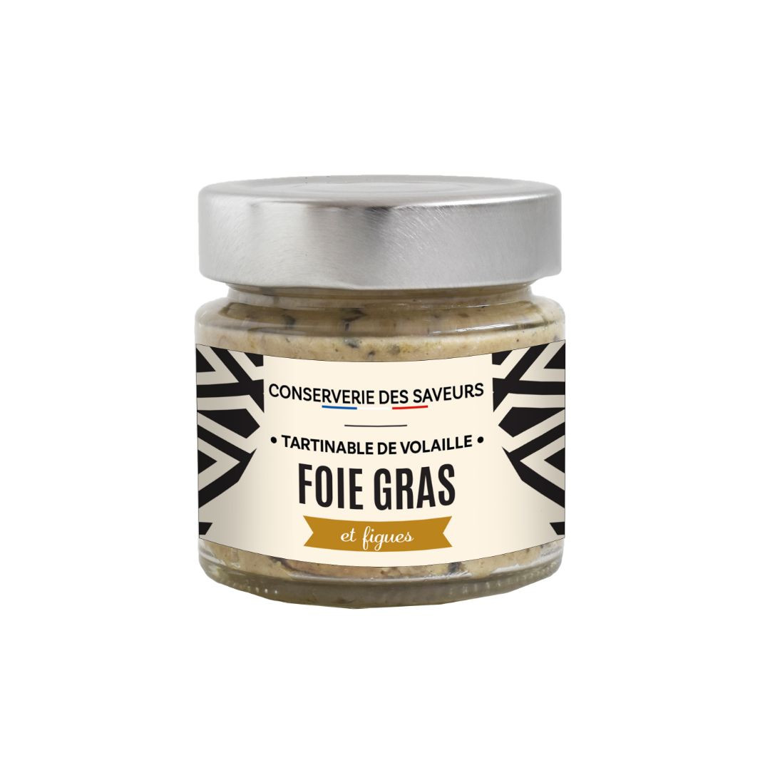 Achat Tartinable de volailles au foie gras et figues en ligne 1 