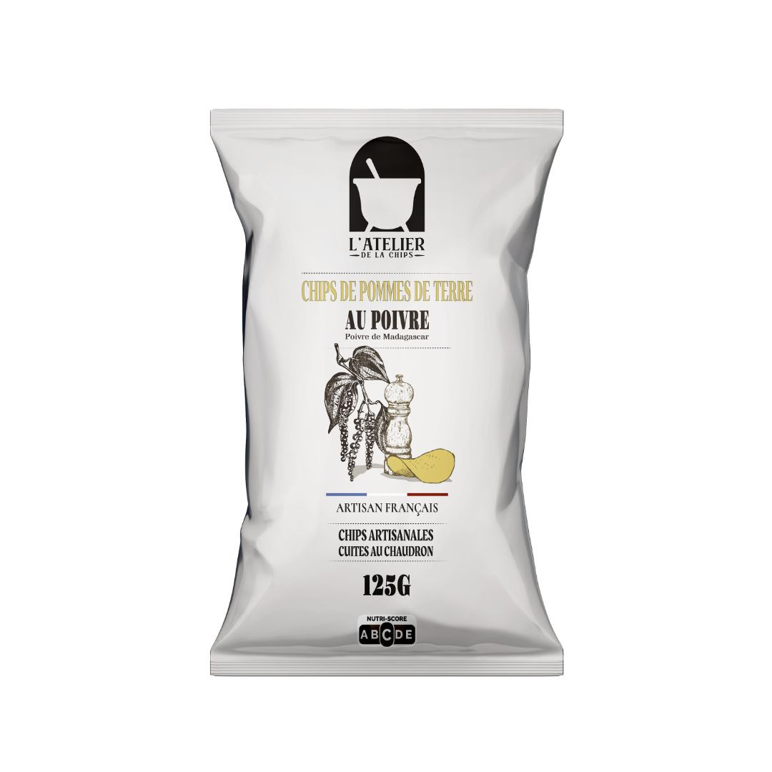 Achat Chips assaisonnées au poivre de Madagascar 125g en ligne 1 