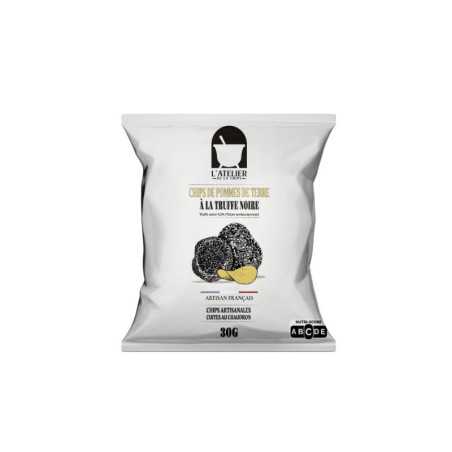 Chips assaisonnées à la truffe noire