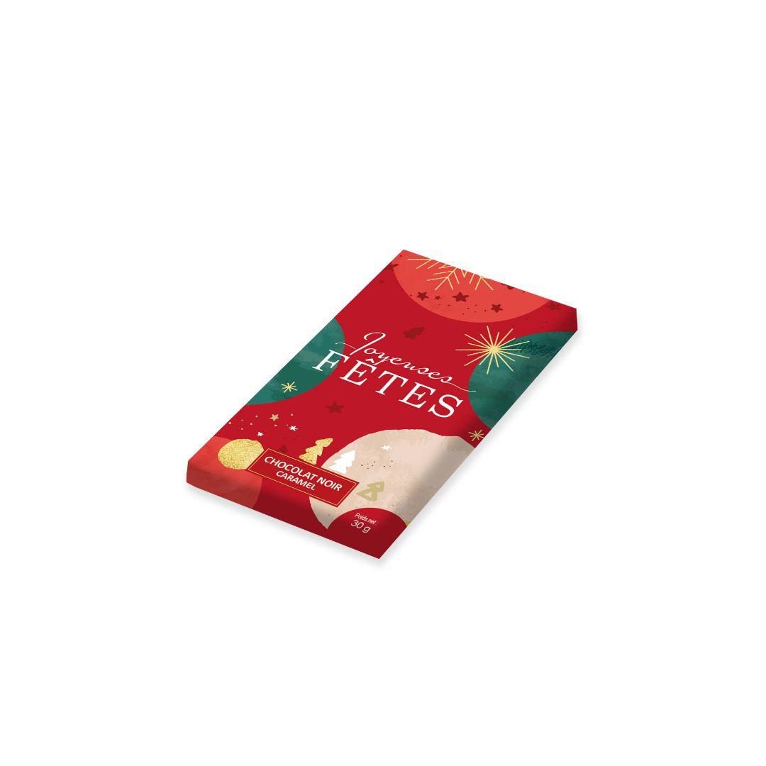 Achat Tablette chocolat noir 60% et caramel en ligne 1 