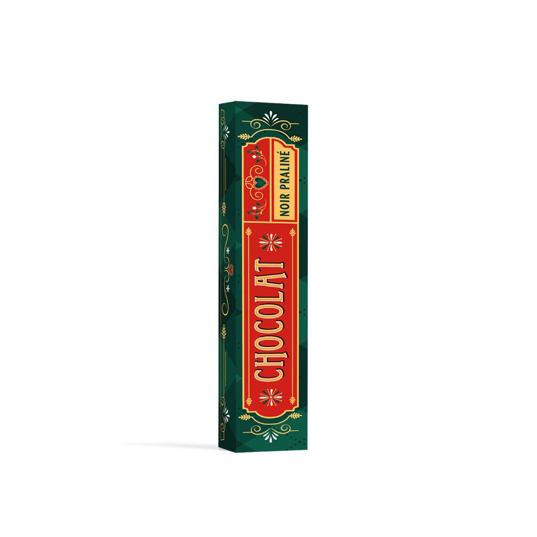Achat Barre de chocolat noir praliné en ligne 1 