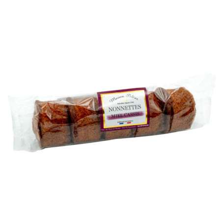 Nonnettes au miel fourrées au cassis