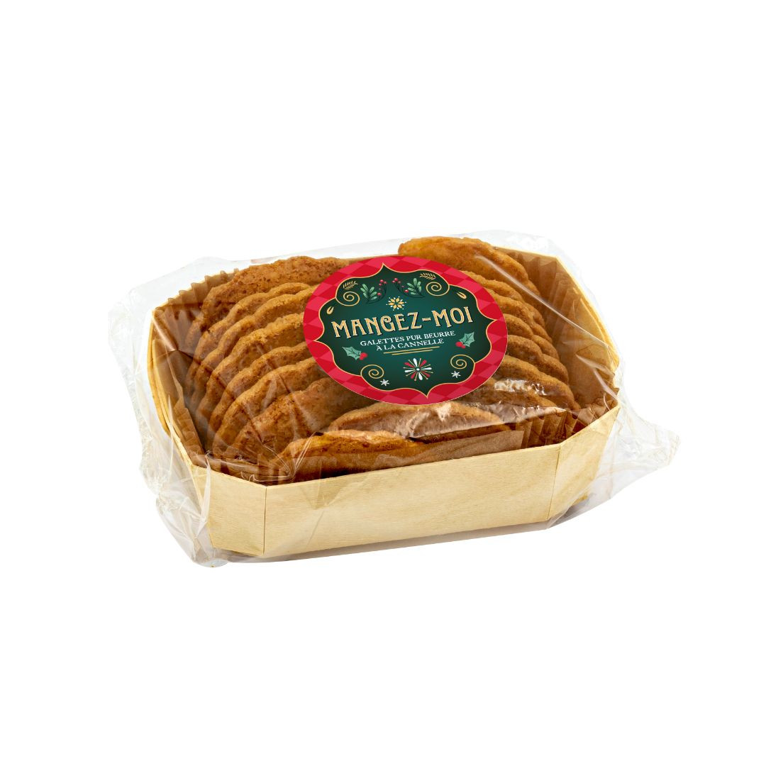 Achat Barquette bois galettes pur beurre cannelle en ligne 1 